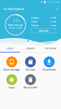 Cx File Explorer screenshot 1