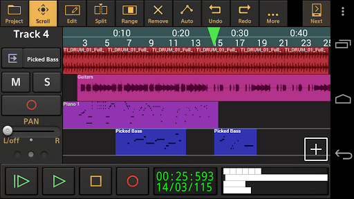 Audio Evolution Mobile Studio TRIAL screenshot 1