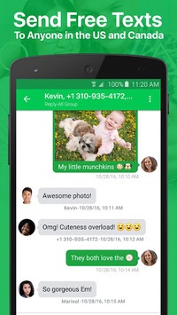 textPlus: Free Text & Calls screenshot 1
