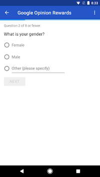 Google Opinion Rewards screenshot 3