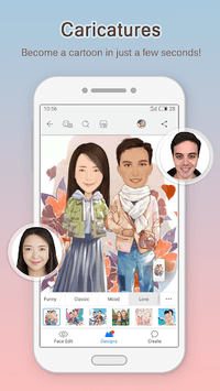 MomentCam Cartoons & Stickers screenshot 1