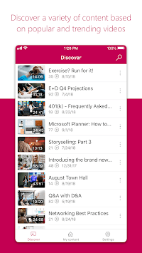 Microsoft Stream screenshot 1