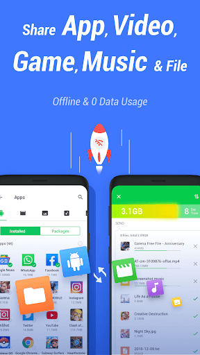 InShare - Share Apps & File Transfer screenshot 1